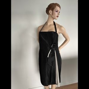 NWT Zara Basic Women's Halter Dress Sz L